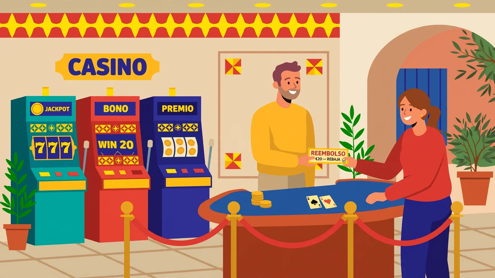 Bonos de reembolso en casino: formatos y condiciones