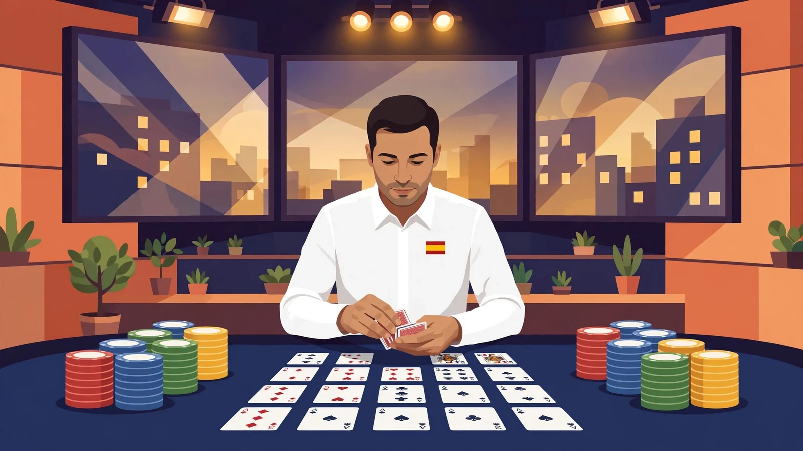 Casinos con crupier en vivo: mesas y juegos online
